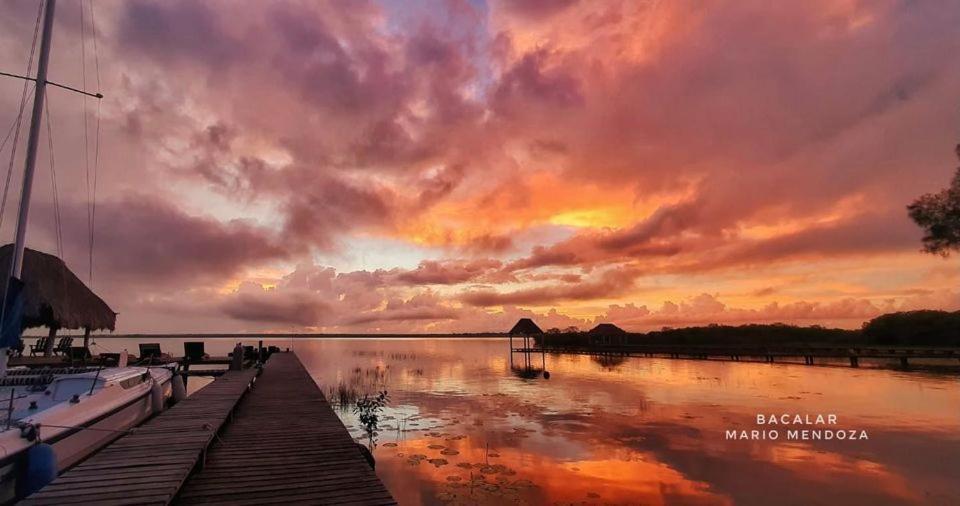 Cabanas Hostal & Camping Magic Bacalar Kültér fotó